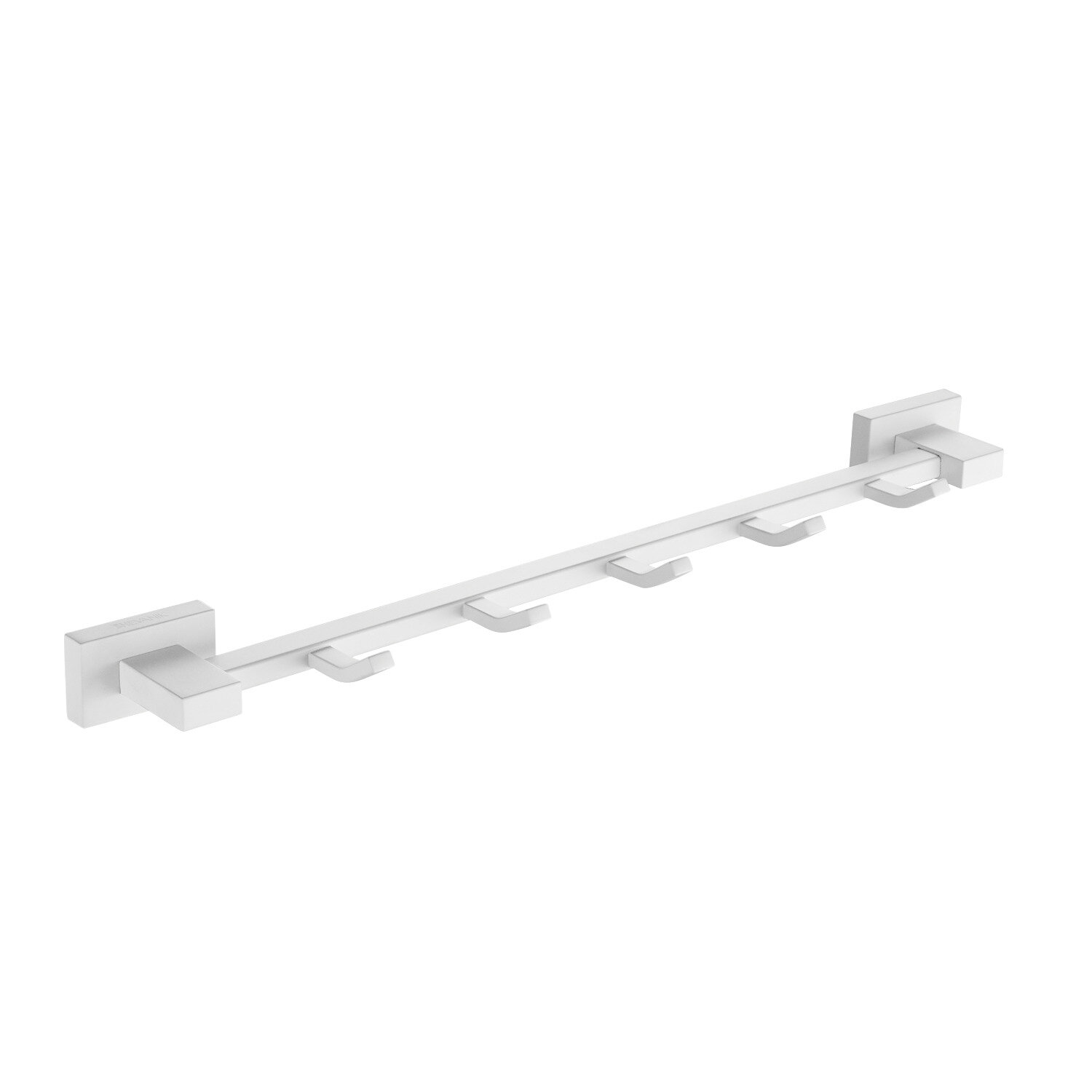 Планка с 5-ю крючками Shevanik SG5651C цвет белый — фото 1