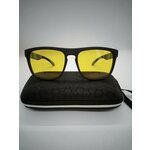 Желтые автомобильные очки Polarized, унисекс, вайфареры - изображение