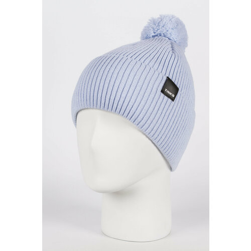 фото Шапка triks, размер 56-60, голубой