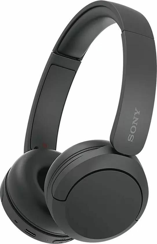 Наушники накладные Sony WH-CH520 черный беспроводные bluetooth оголовье (WH-CH520/B)