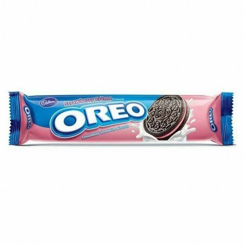 Oreo печенье с прослойкой клубничного крема 154 гр