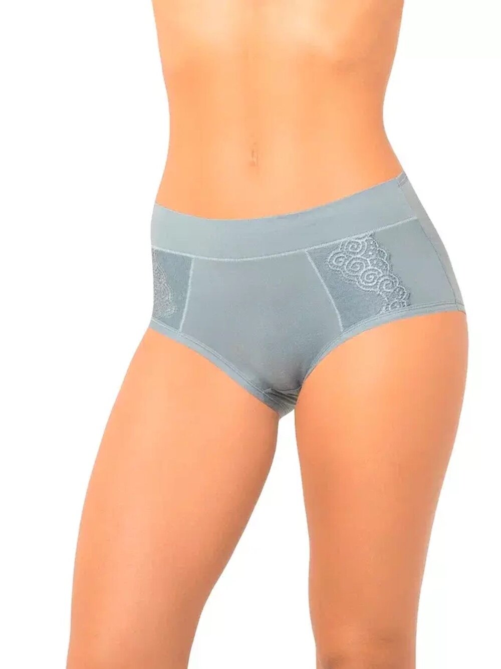 Трусы макси BELLA BAMBOO HW315 графит 3XL