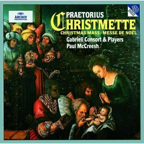 AUDIO CD PRAETORIUS: Christmas Mass. McCreesh herr der ringe tolkien vinyl aufkleber sticker