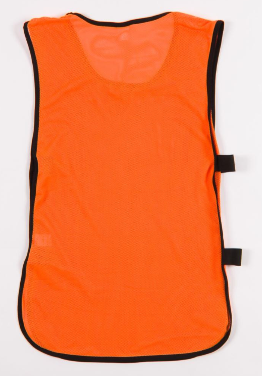 Спортивная манишка Chersa из сетки, оранжевый, размер 48/50