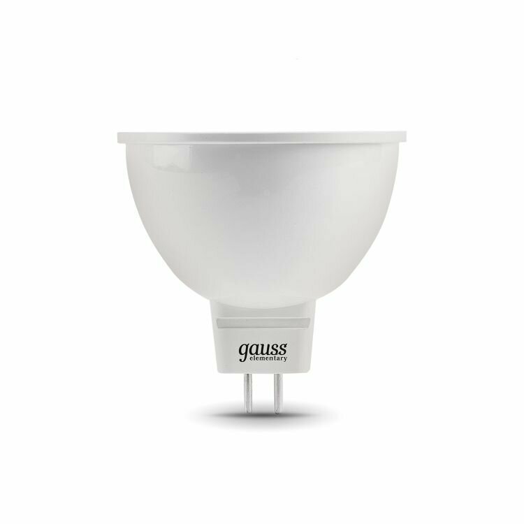 Лампа светодиодная (LED) с отражателем MR16 GU5.3 7Вт 550лм 4100К 230В матов. Gauss