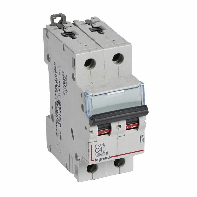 Выключатель автомат. 2-пол. (2P) 40А C 6кА DX3 Legrand