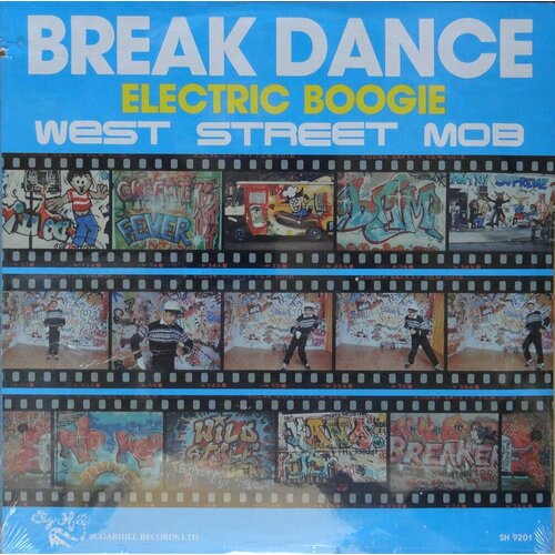 Виниловая Пластинка West Street Mob - Break Dance Electric Boogie, USA. LP 2 pieces children jazz dance costumes girls street dance sequined party show clothes modern child hip hop stage wear outfits