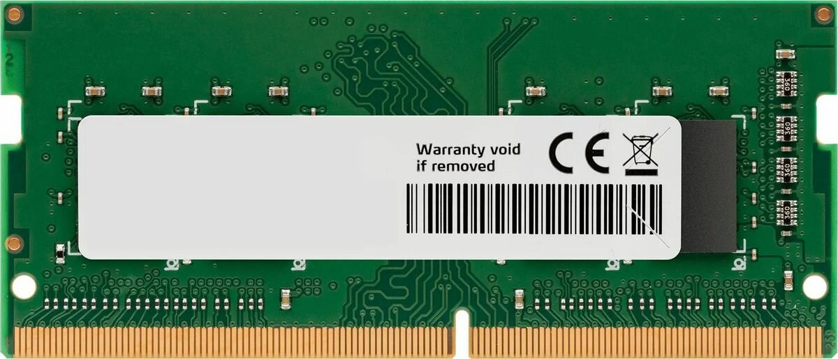 Оперативная память A-Data AD4S320016G22-SGN DDR4 - 16ГБ 3200МГц, для ноутбуков (SO-DIMM), Ret