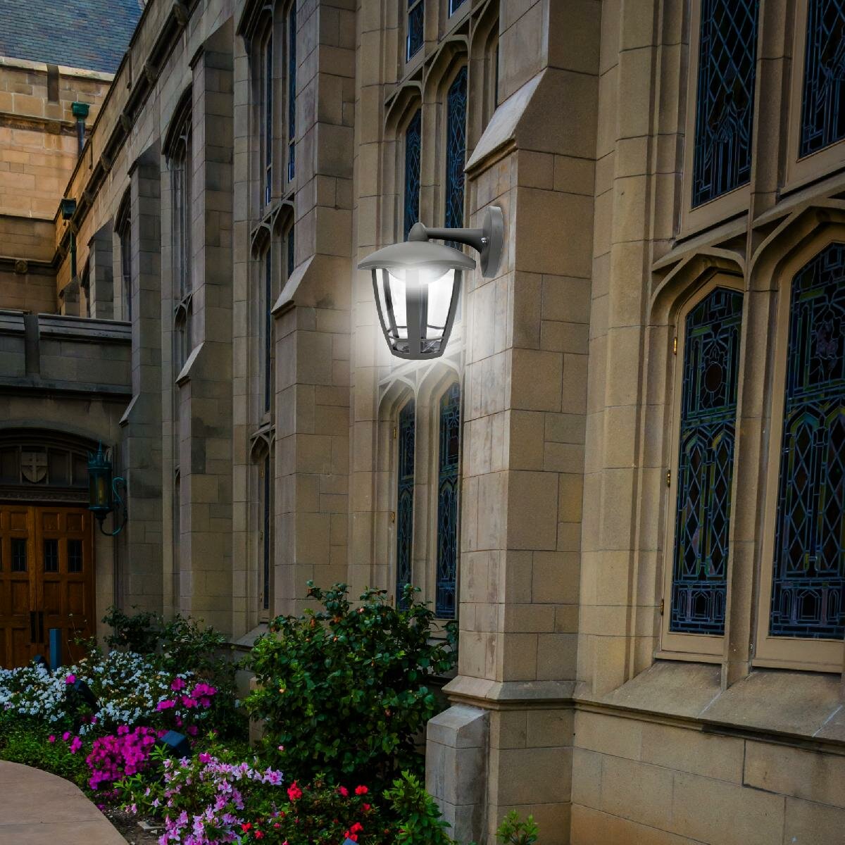 Уличный настенный светодиодный светильник Apeyron Дели - фото №3