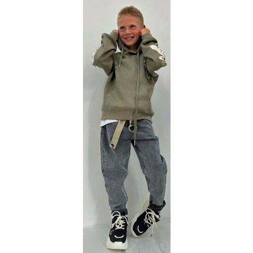 фото Толстовка bamby kids, размер xxl, горчичный