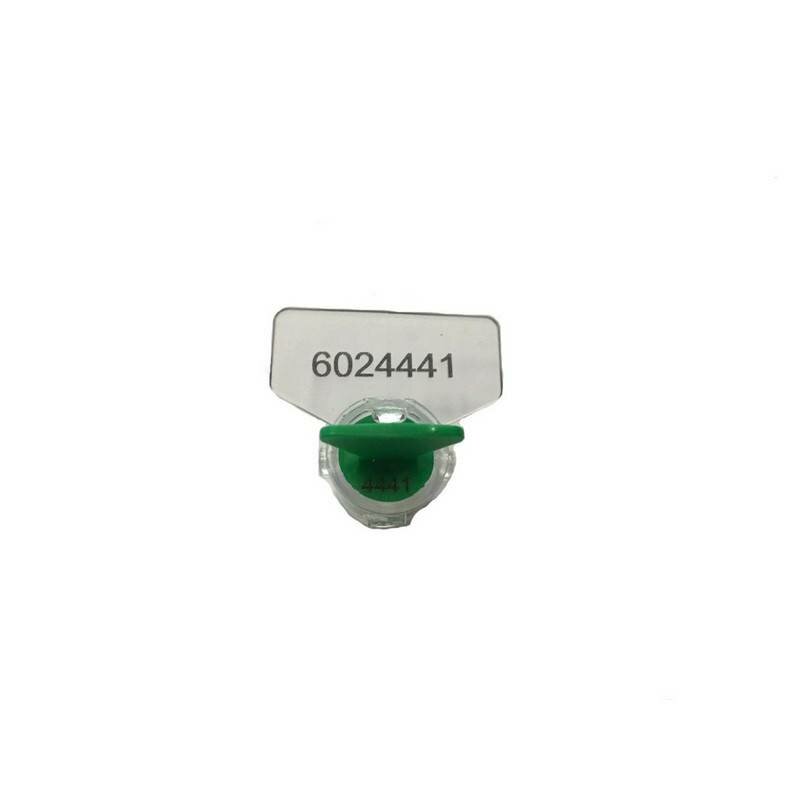 Пломба пластик. роторного типа цвет зеленый КПП-3-2030 (ПК91-РХ3) 100 шт/уп 965675