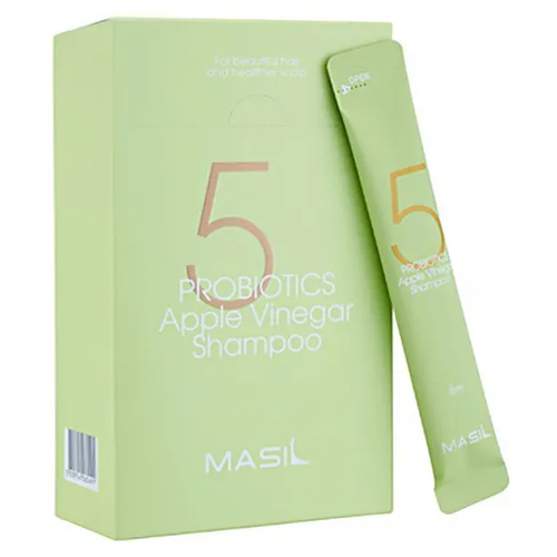 Набор бессульфатных шампуней для волос Masil 5 Probiotics Apple Vinegar Shampoo Stiсk Pouch, 8 мл - 20 шт