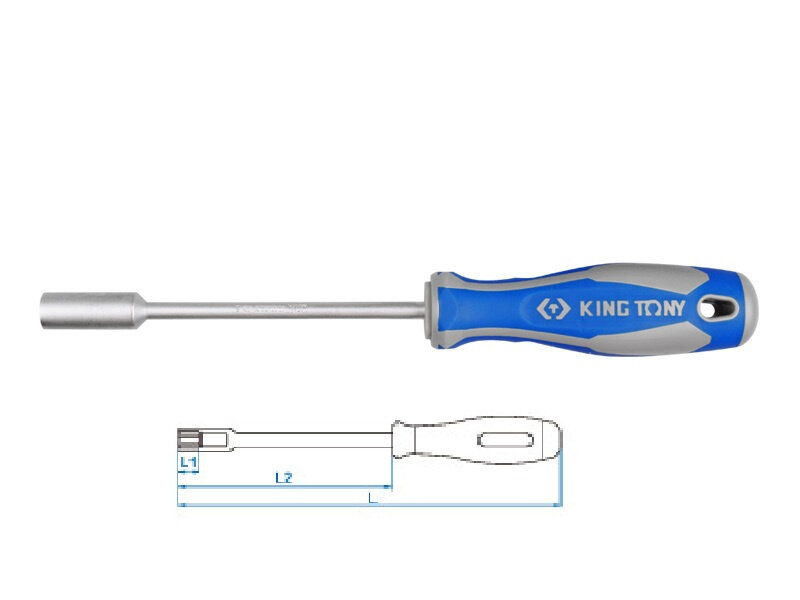 Торцевая отвертка KING TONY - фото №3