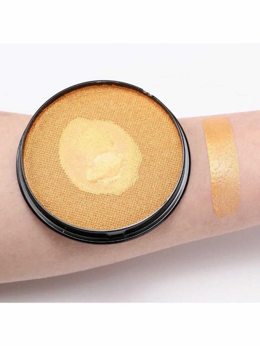 Аквагрим в шайбе 30 цветов, 30 грамм Золотой