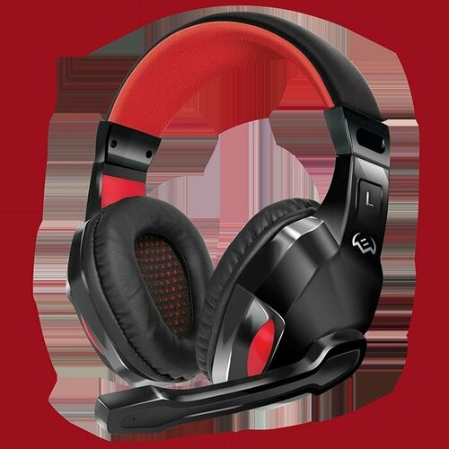 Наушники SVEN AP-G857MV черный-красный 160200₽
