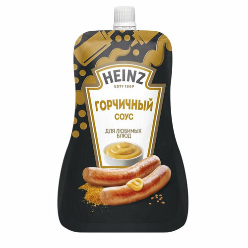 Соус Heinz горчичный ДП 200г