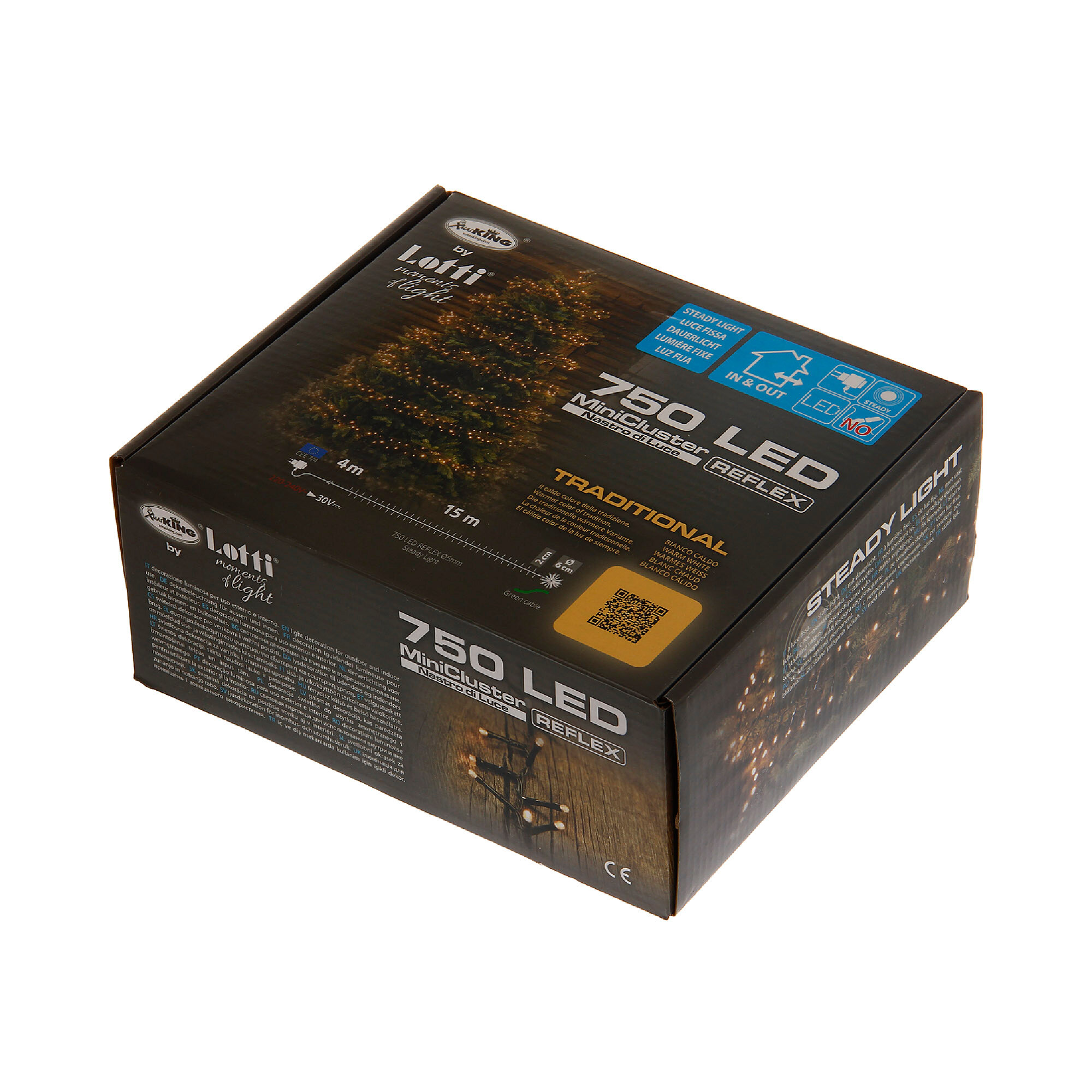Гирлянда уличная Lotti Nsl 750 led 4+15м - фото №9
