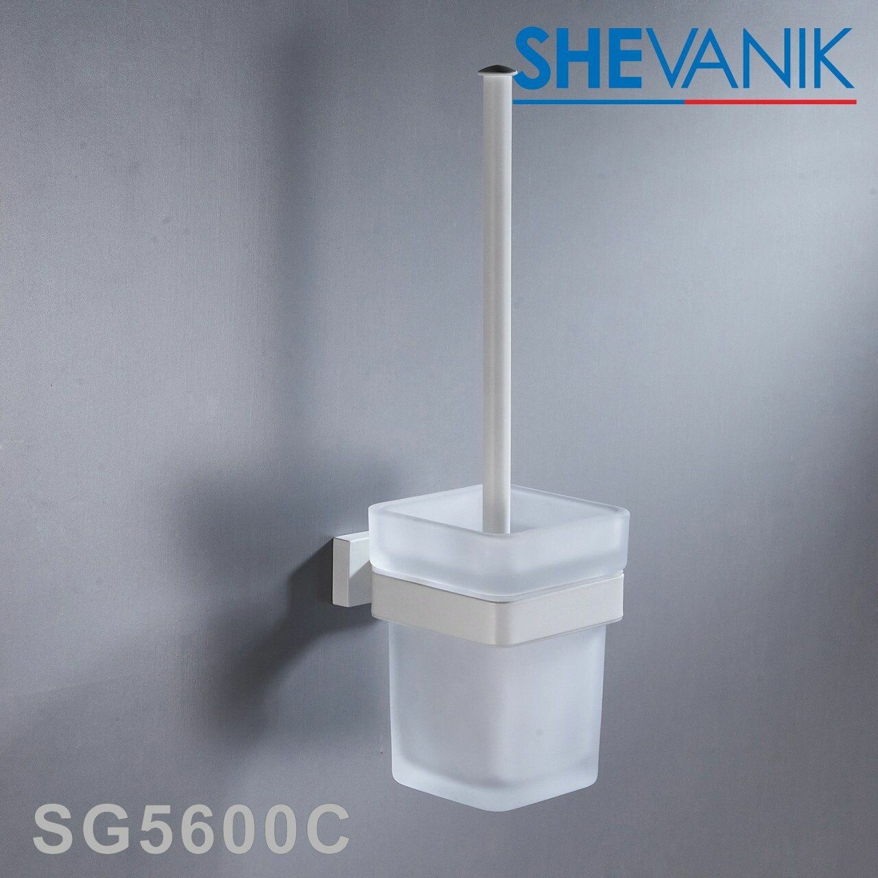 Настенный ершик для унитаза Shevanik SG5600C белый