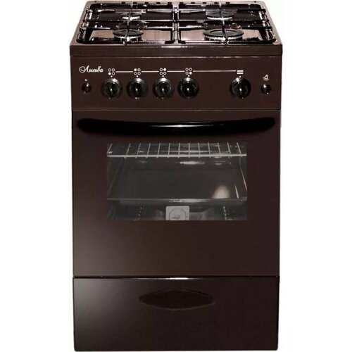 Плита газовая лысьва ГП 400 МС-2у коричневый стеклянная крышка 2892000₽