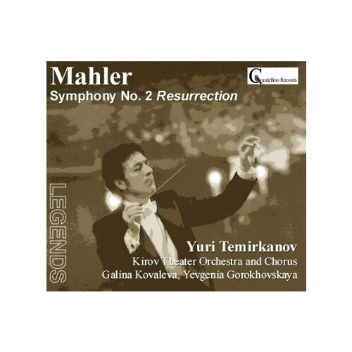 Mahler: Symphony 2. Temirkanov. 2 CD компакт диски мелодия юрий темирканов gustav mahler symphony 2 cd