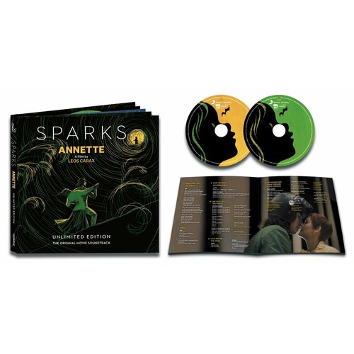 AUDIO CD Sparks - Annette (Soundtrack) Unlimited Edition. 2 CD (Hardback Digibook) sparks sparks annette original sountrack 180 gr