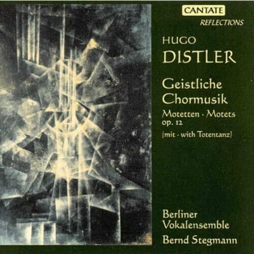 AUDIO CD DISTLER - Geistliche Chormusik, Berliner Vokalensemble