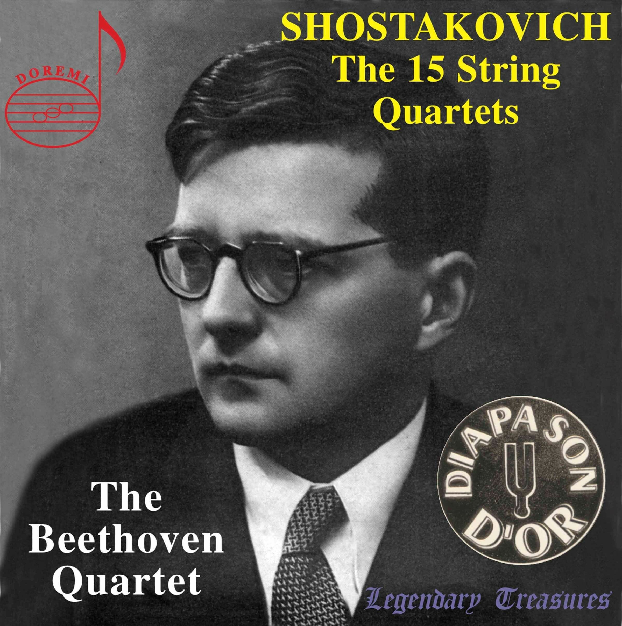 Audio CD Dmitri Schostakowitsch (1906-1975) - Streichquartette Nr.1-15 (5 CD)