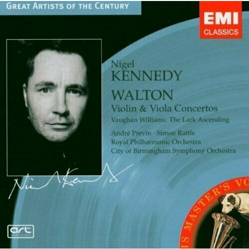 AUDIO CD Walton: Vioin and Viola Concertos. Kennedy. 1 CD