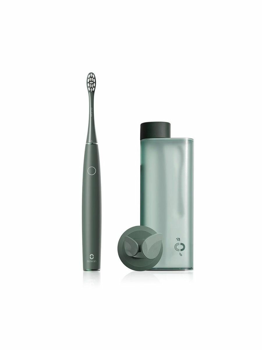 Электрическая зубная щетка Комплект Oclean Air 2T (Зеленый) - фото №10