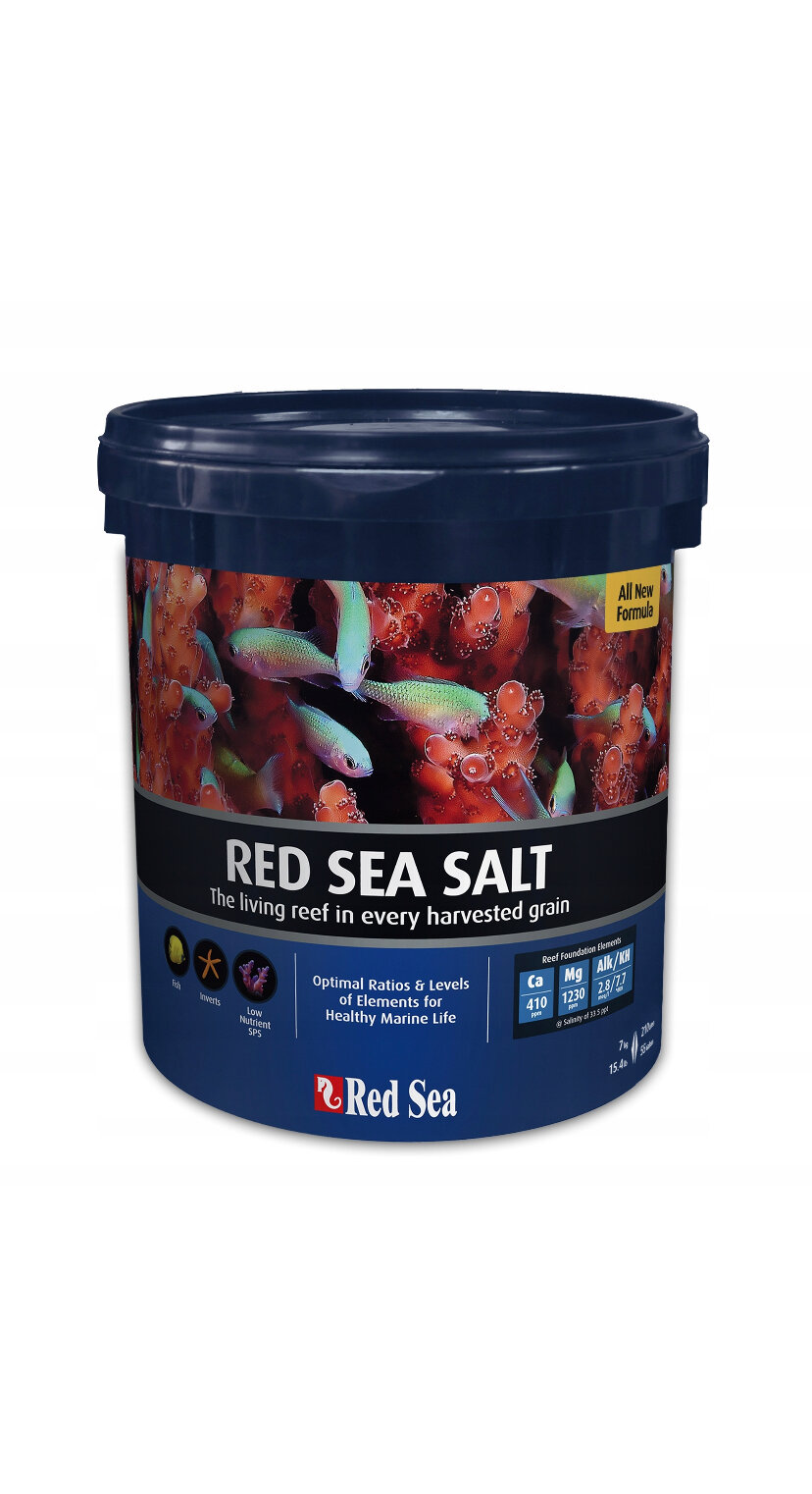 Соль морская Red Sea Salt 7кг на 210л (ведро)