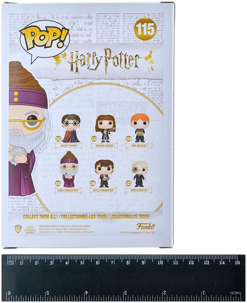 Фигурка Funko POP! Гарри Поттер: Дамблдор с маленьким Гарри - фото №11
