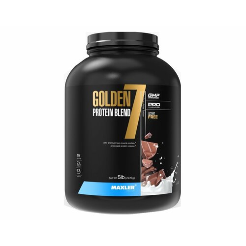 Maxler Golden 7 Protein Blend 2270 гр 5 lb (Maxler) Молочный шоколад