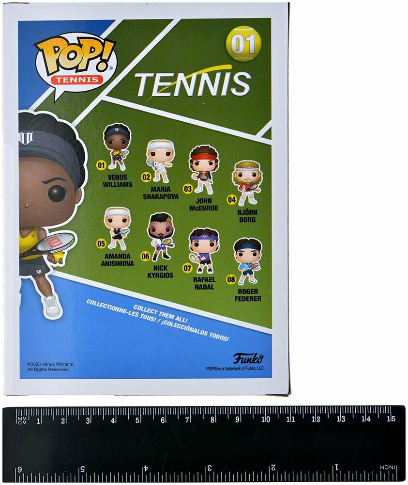Фигурка Funko POP! Спорт: Винус Уильямс - фото №13