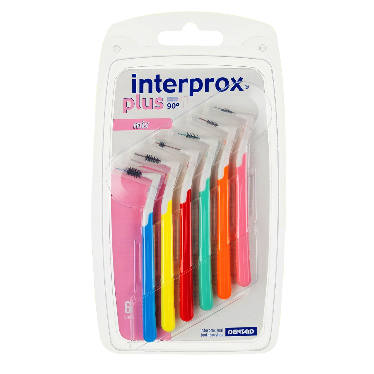 Межзубные ершики Interprox Plus Mix с длинной ручкой, 6шт