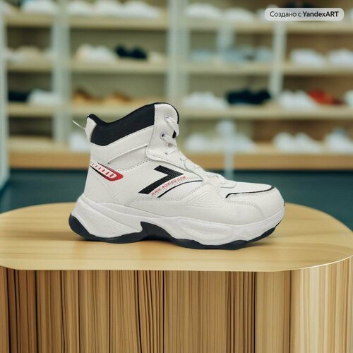 фото Кроссовки aoxidu, полнота 6, размер 40, черный, красный