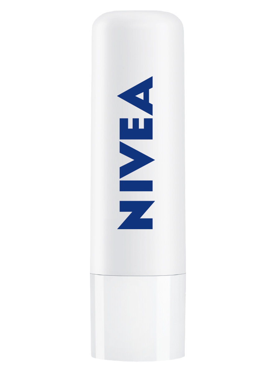 NIVEA Бальзам для губ NIVEA "SOS-уход" с маслом дерева ши и пантенолом, 4,8 гр., белый