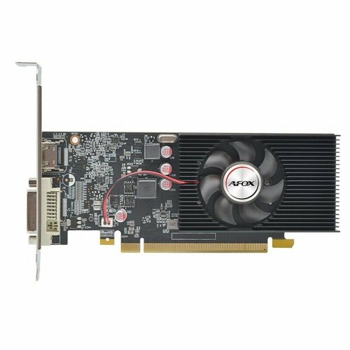 Видеокарта AFOX PCI-E NV GT 1030 2048Mb 64b GDDR5 DVIHDMI AF1030-2048D5L5-V4 874000₽