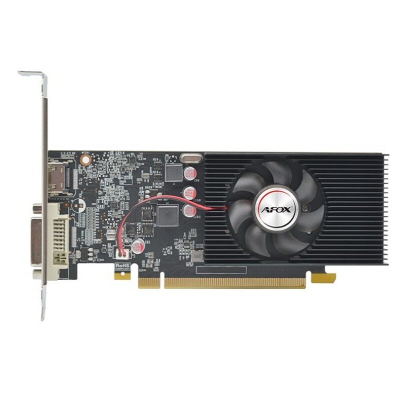 Видеокарта AFOX PCI-E NV GT 1030 2048Mb 64b GDDR5 DVI/HDMI AF1030-2048D5L5-V4