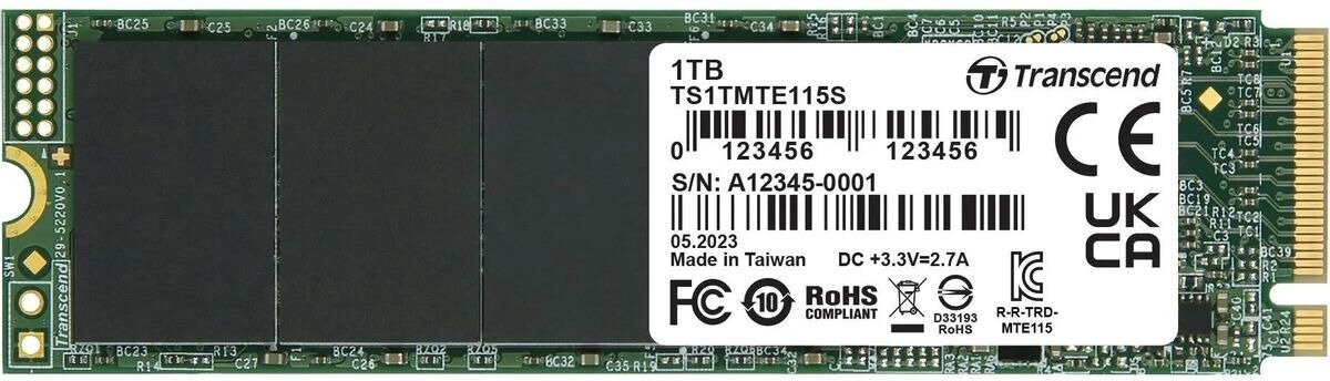 Накопитель SSD Transcend TS1TMTE115S