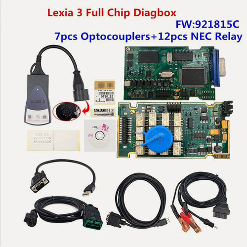 Изображение товара Автомобильный сканер Lexia 3 Citroen Peugeot PP2000 Full Chip