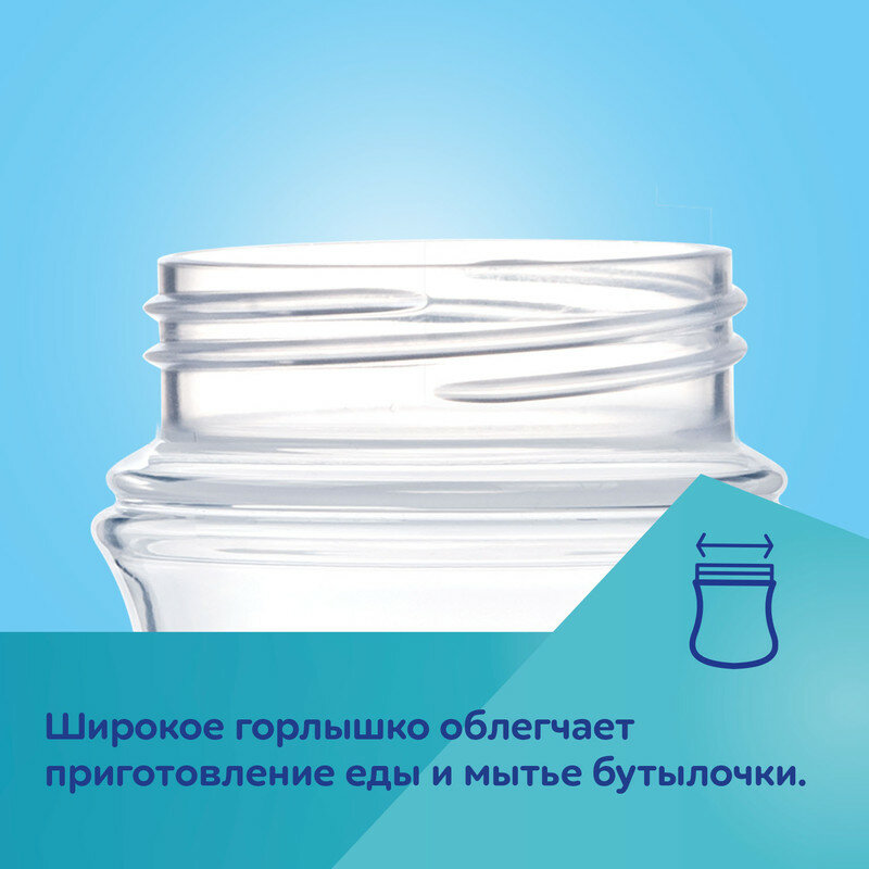 Антиколиковая бутылочка для кормления Canpol babies Easystart Newborn Baby, 120 мл, голубой (35/216_blu) - фото №17