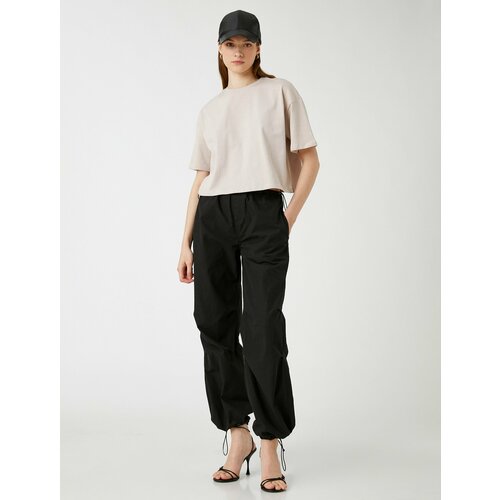 фото Футболка koton, размер xxl, бежевый