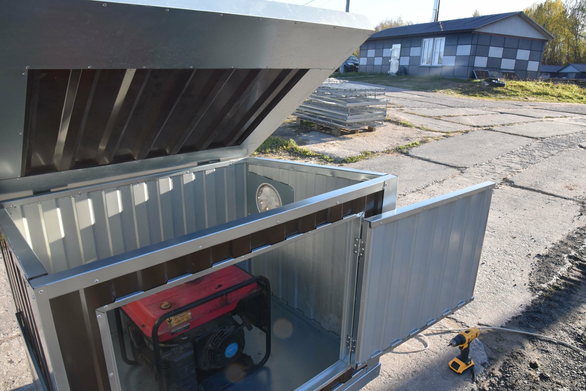 Теплоизоляционный контейнер для генератора T-Block "Энерго" - фотография № 4