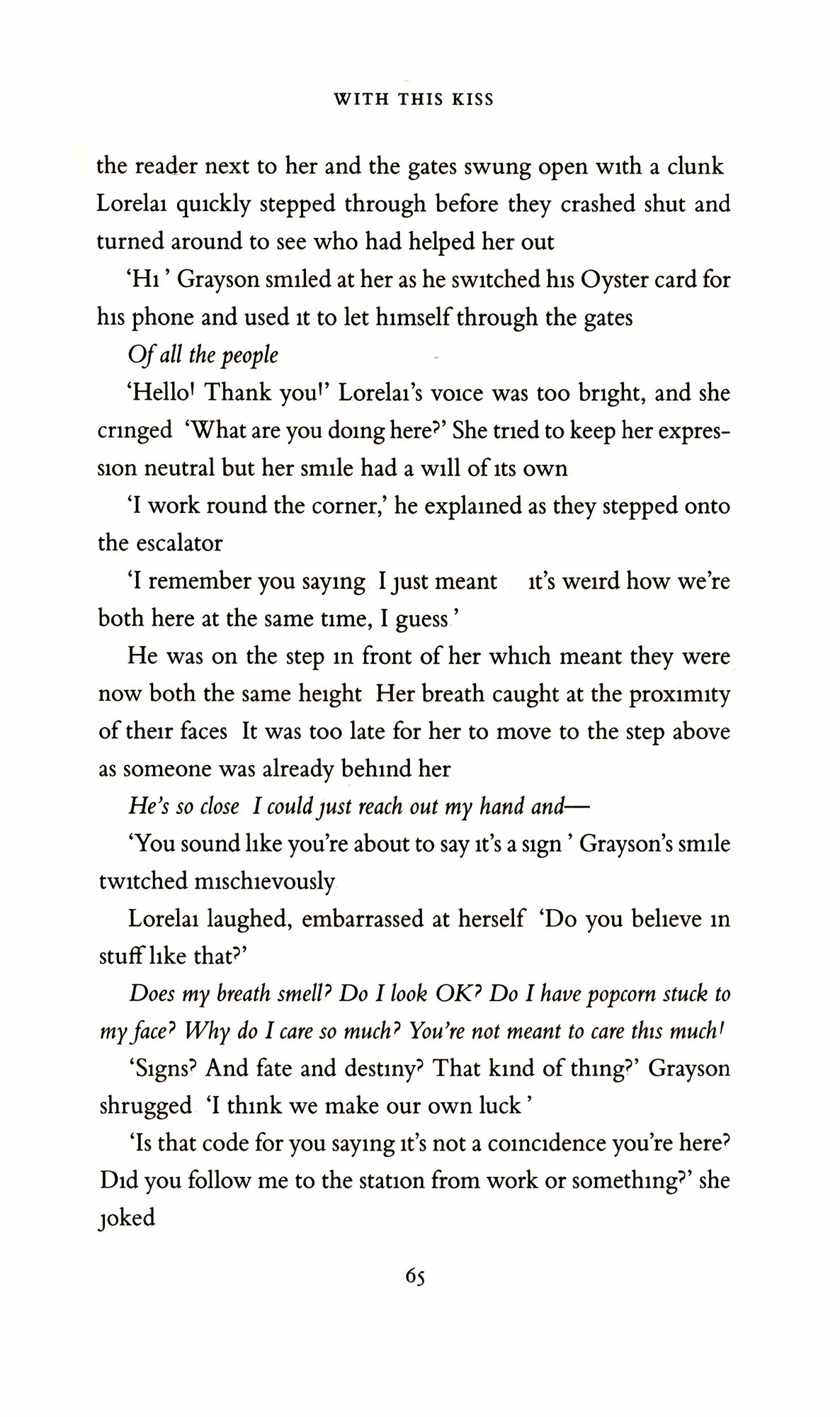With This Kiss / Fletcher Carrie Hope / Книга на Английском - фото №3