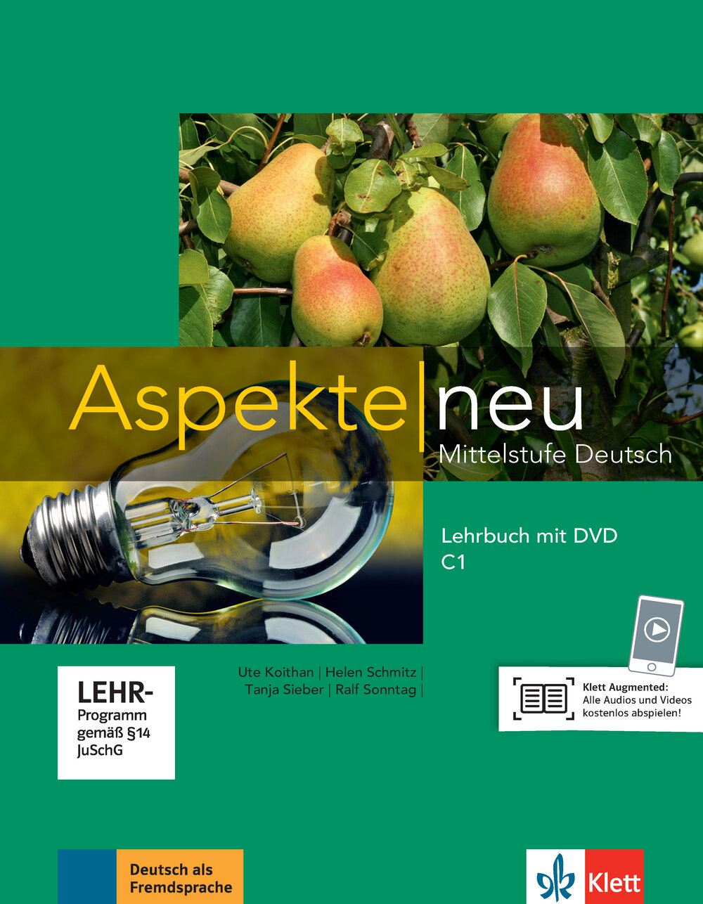 Aspekte Neu. C1. Lehrbuch. Mittelstufe Deutsch (+DVD)