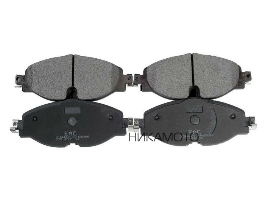 STELLOX 000420BSX 000 420B-SX колодки дисковые п! с антискр. пл.\ Audi A3, VW Golf VII 1.2TSI-1.8TFSI/2.0TDI 12>