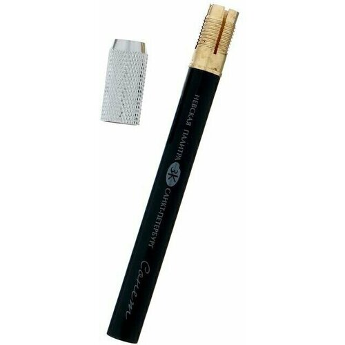 Удлинитель-держатель для карандаша «Сонет», металл, черный удлинитель для карандаша держатель карандаша двусторонний