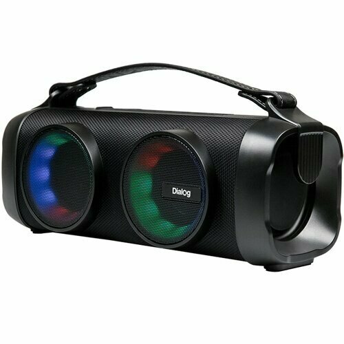 Колонка портативная Dialog AP-12 bluetooth аудиосистема - 15 Вт FM плеер подсветка 348900₽