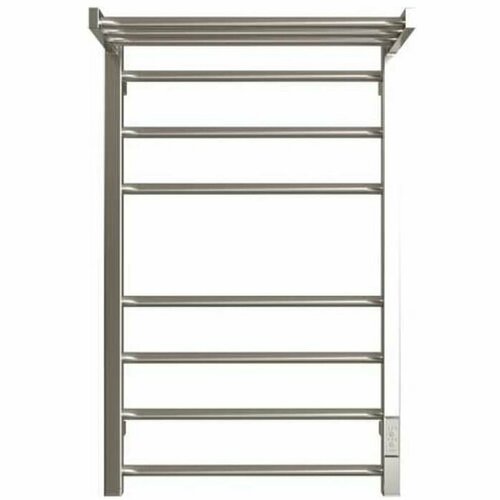 Полотенцесушитель электрический Двин (Dveen) Fs plaza neo 80х50 см, К диммер квадрат полированный хром