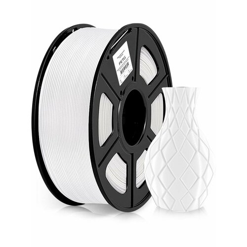 Пластик для принтера 3D CS-3D-PETG-1KG-T-WHITE enotepad petg filament 1 75mm petg white gift diy printing with fast shipment 100% no bubble 0 02mm with vacuum packaging